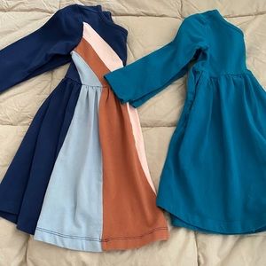 Hanna Andersson Play Condition Skater dresses in size 2T.